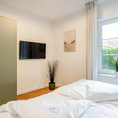 Appartement Friesenhuuske 1, Mit Garten
